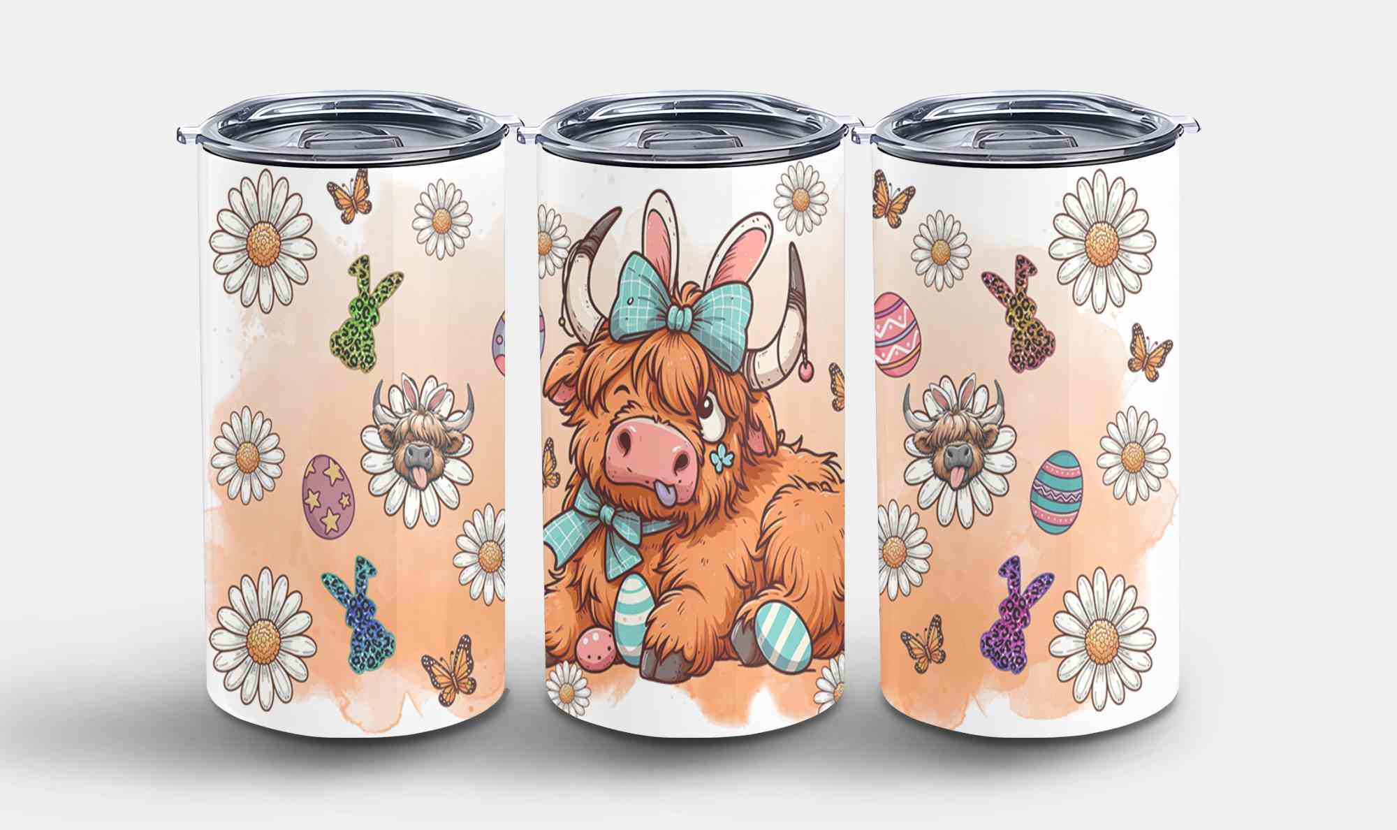 Highland Cow Easter-10371